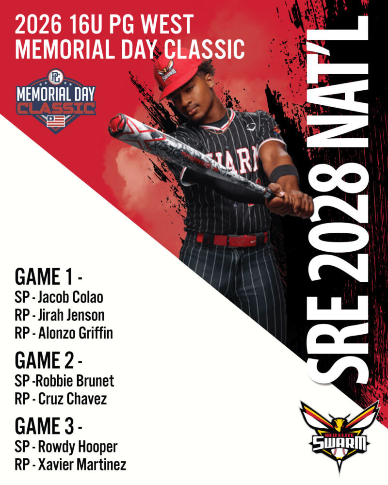 Image for the Tweet beginning: 🚨 SRE 2028 Nat’l Pitching